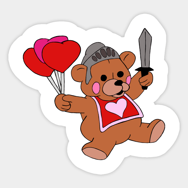 Love day bear Sticker by shellTs